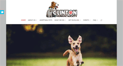 Desktop Screenshot of clintoniowahumanesociety.org